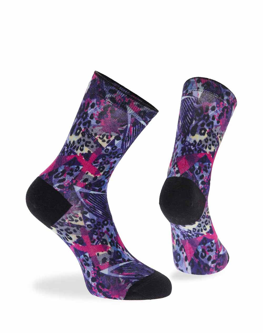 WALK 3SIXTY ΓΥΝΑΙΚΕΙΕΣ ΚΑΛΤΣΕΣ PRINTED BAMBOO S600-13-MULTI Multi φωτογραφία