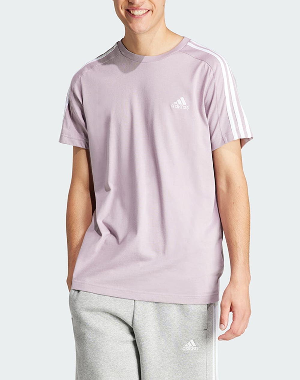 ADIDAS M 3S SJ T IS1331-PINK Lilac