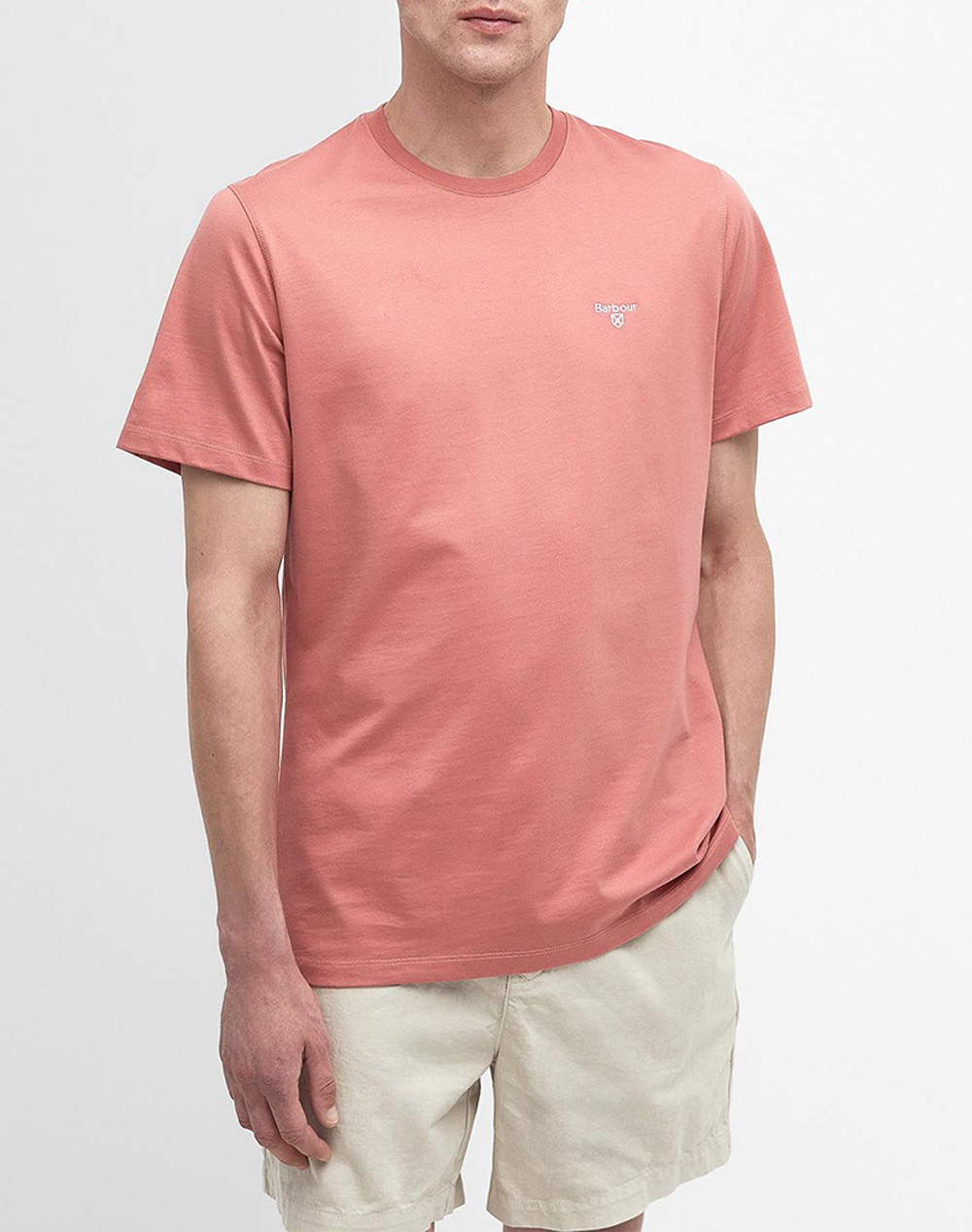 BARBOUR ΜΠΛΟΥΖΑ T-SHIRT Κ/Μ ESSENTIAL SPORTS TEE MTS0331-BRPI55.1 Coral