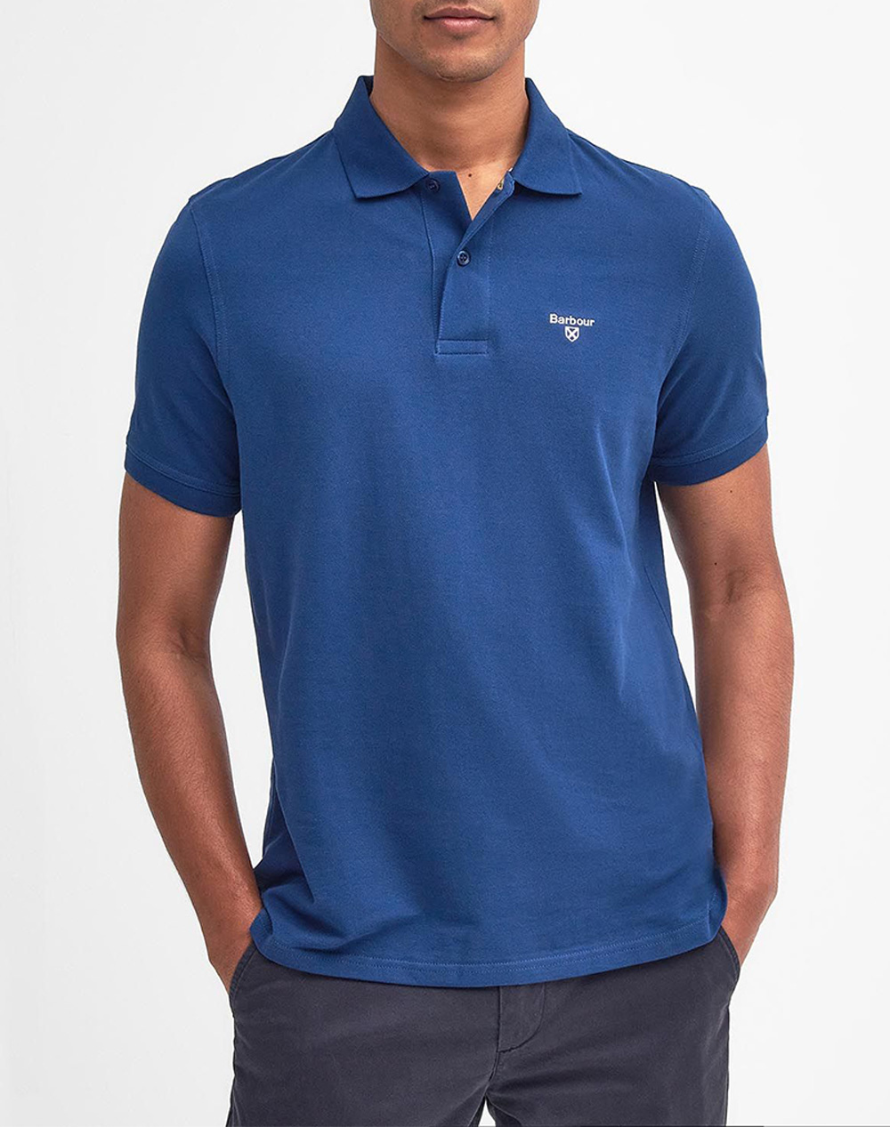 BARBOUR BARBOUR LIGHTWEIGHT SPORTS POLO ΜΠΛΟΥΖΑ POLO MML1367-BRBL91 Blue 3820ABARB3410029_XR13018