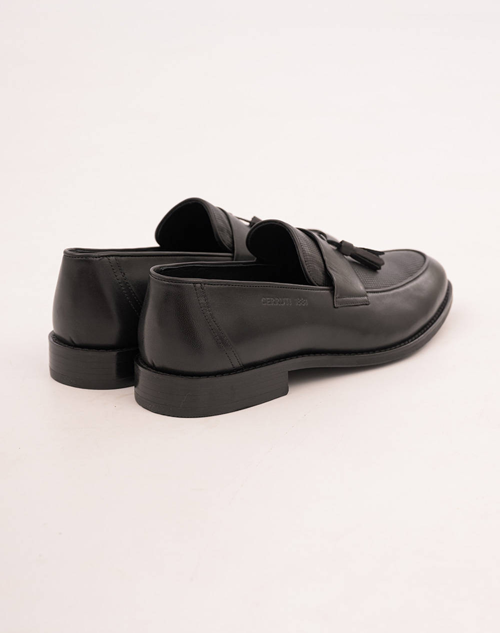 CERRUTI ΠΑΠΟΥΤΣΙΑ LOAFER 90.33.CSSUO1263MT-BLACK Black φωτογραφία