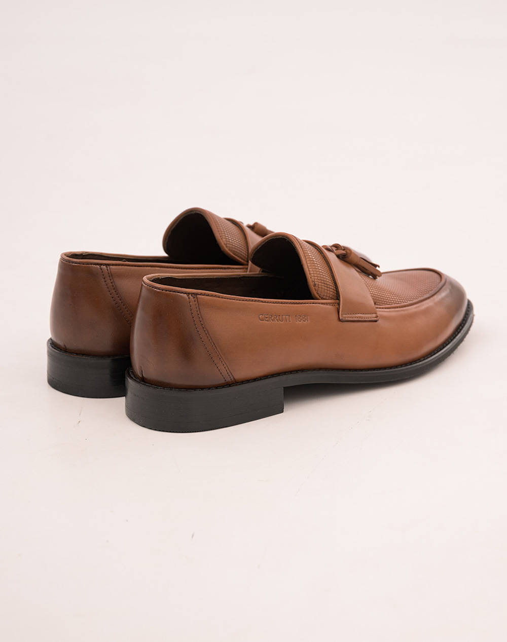 CERRUTI ΠΑΠΟΥΤΣΙΑ LOAFER 90.33.CSSUO1263MT-COGNAC Tan φωτογραφία