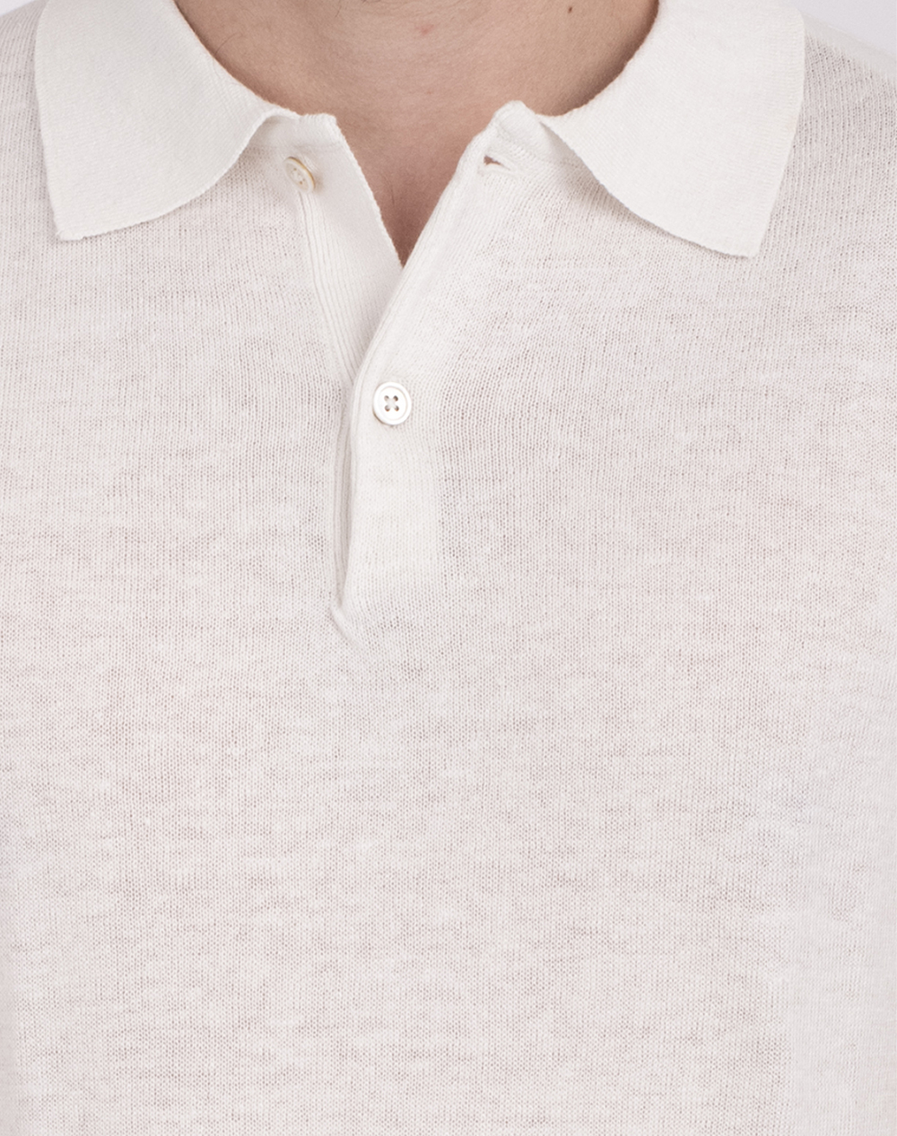 CONTE OF FLORENCE POLO ARUBA 6550044U-1 White φωτογραφία