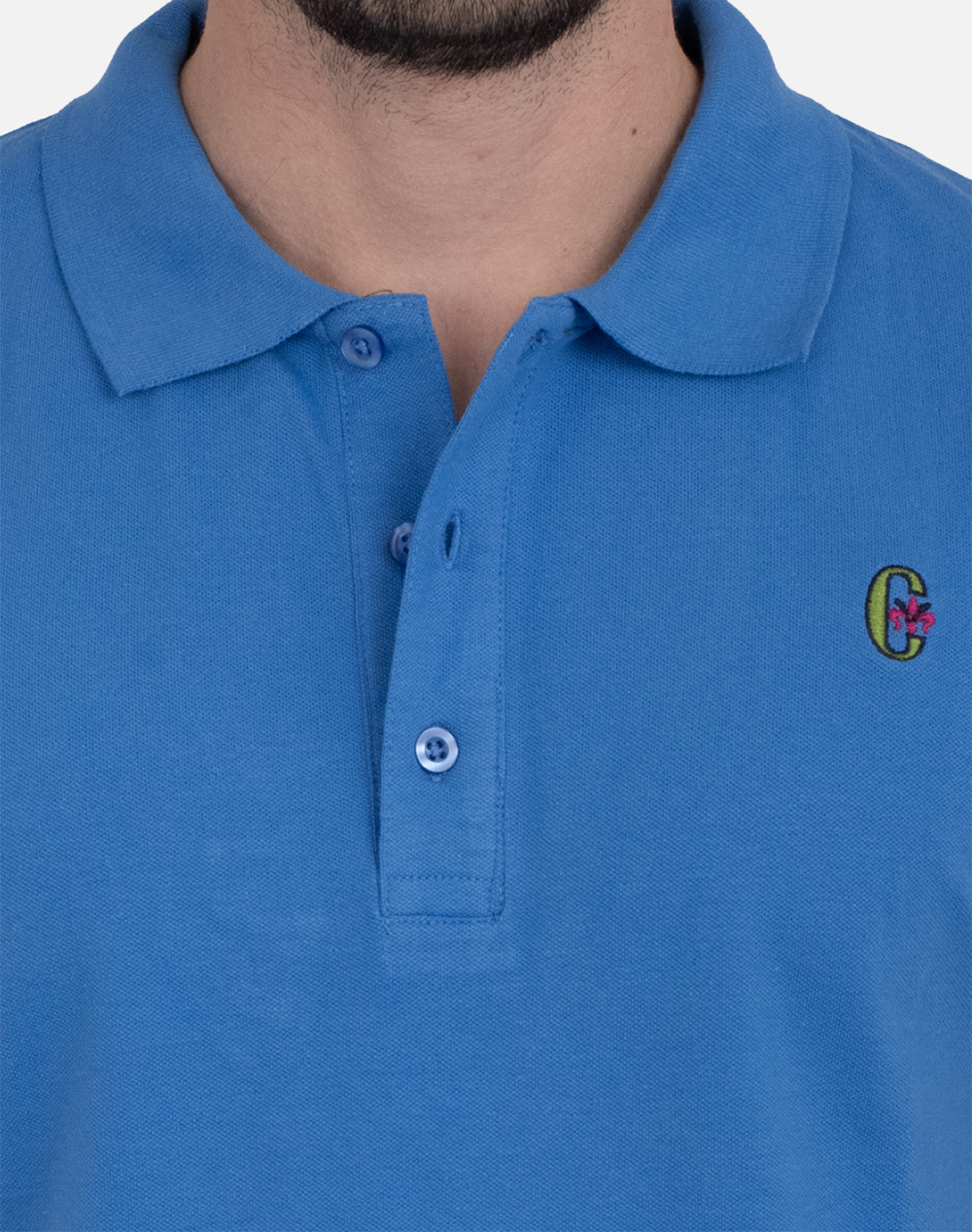 CONTE OF FLORENCE POLO VALLETTA 6552018U-16 Blue φωτογραφία