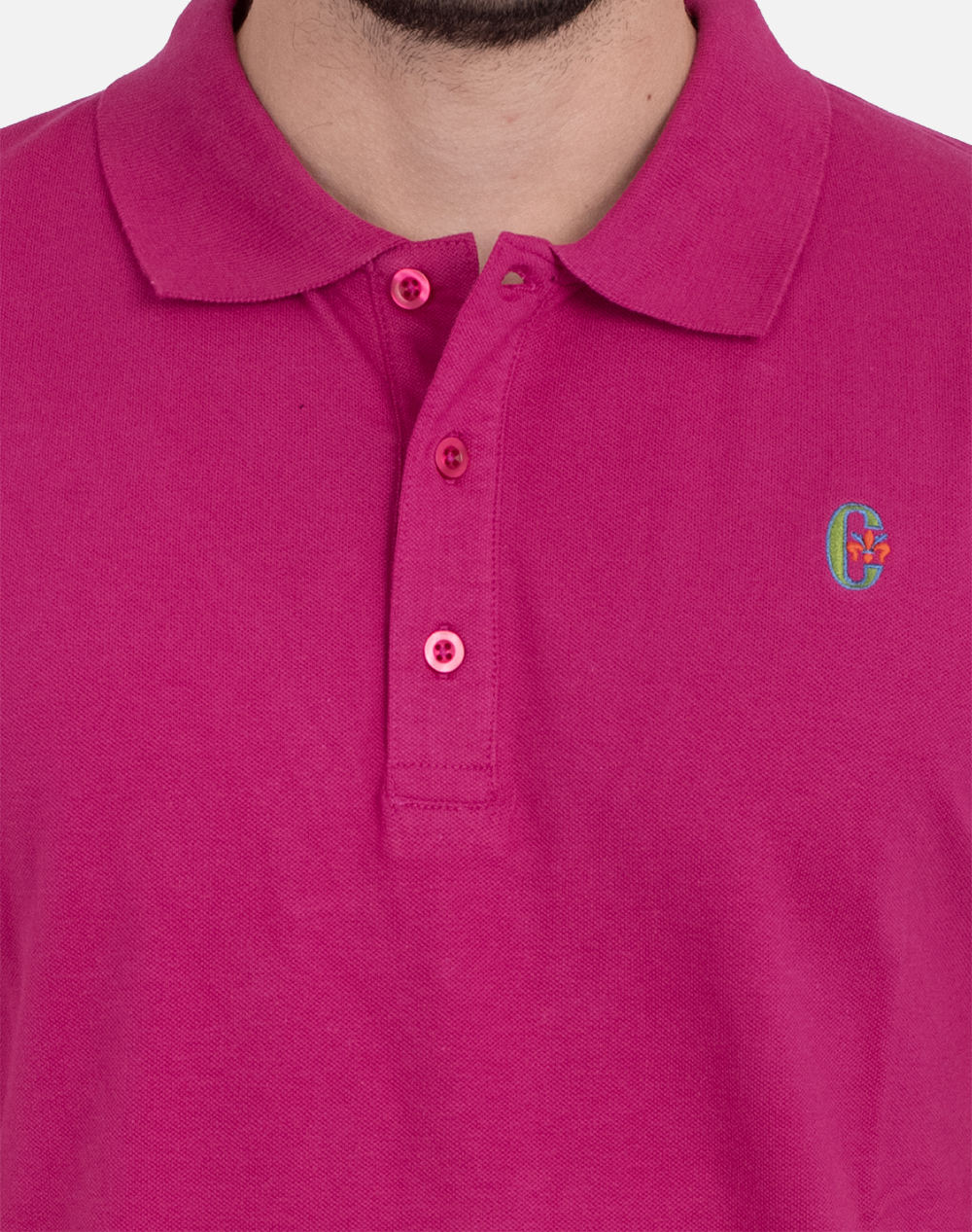 CONTE OF FLORENCE POLO VALLETTA 6552018U-1700 Fuchsia φωτογραφία