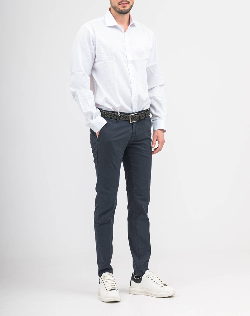 FOUR TEN CHINO T910124080-00011 DarkBlue φωτογραφία