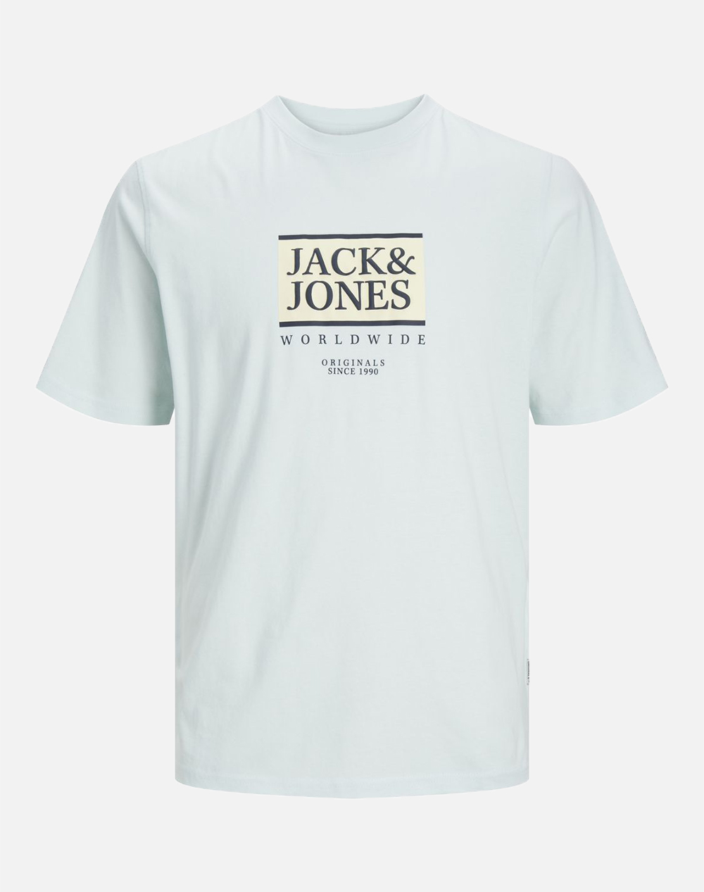 JACK&JONES JORLAFAYETTE BOX TEE SS CREW NECK 12252681-SKYLIGHT SkyBlue