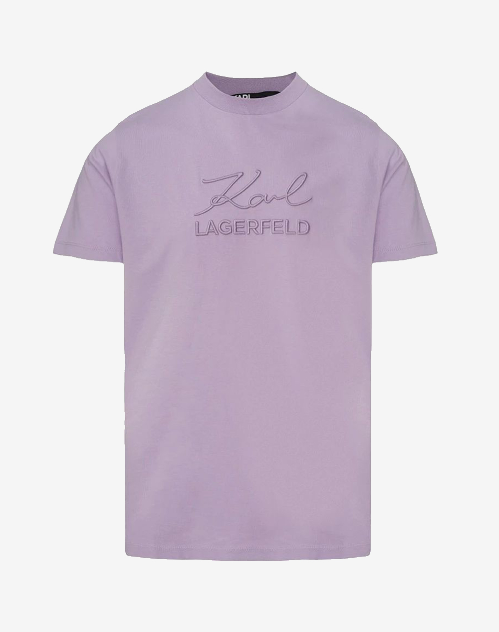 KARL LAGERFELD T-SHIRT CREWNECK 755030-542225-230 Lilac