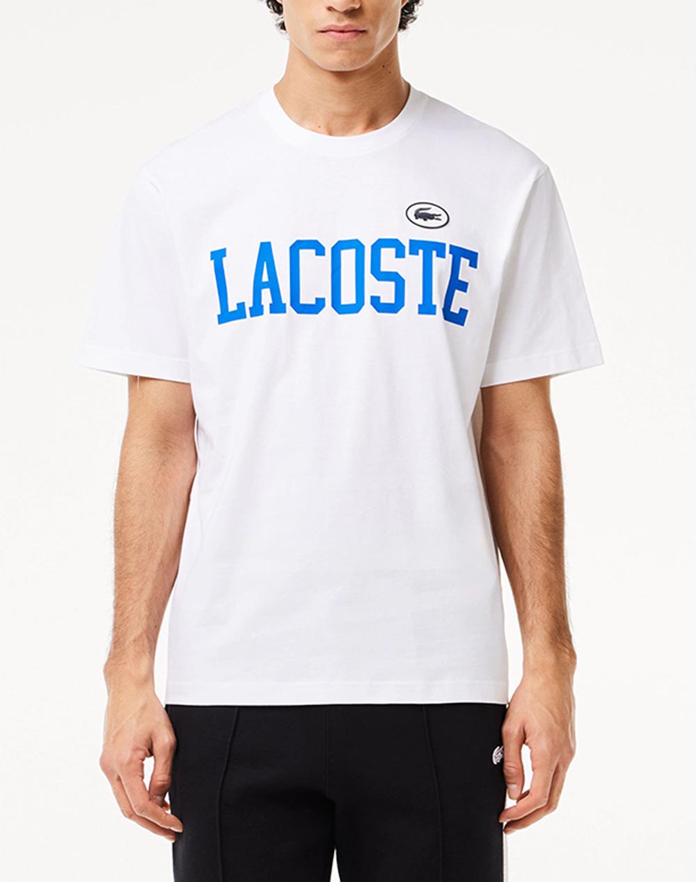 LACOSTE ΜΠΛΟΥΖΑ ΚΜ TEE-SHIRT SS 3TH7411-001 White