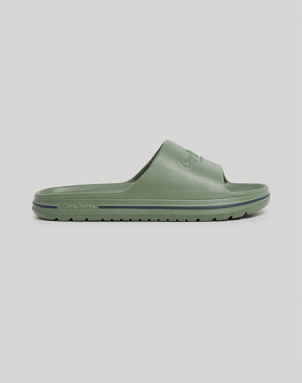PEPE JEANS SOLD OUT DROP 1 BEACH SLIDE M BEACH ΠΑΠΟΥΤΣΙ ΑΝΔΡΙΚΟ PMS70159-701 Green