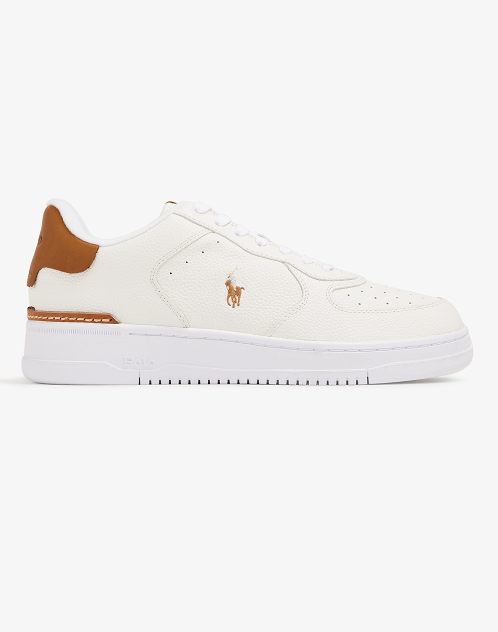 RALPH LAUREN MASTERS CRT-SNEAKERS-LOW TOP LACE 809923071002-002 OffWhite