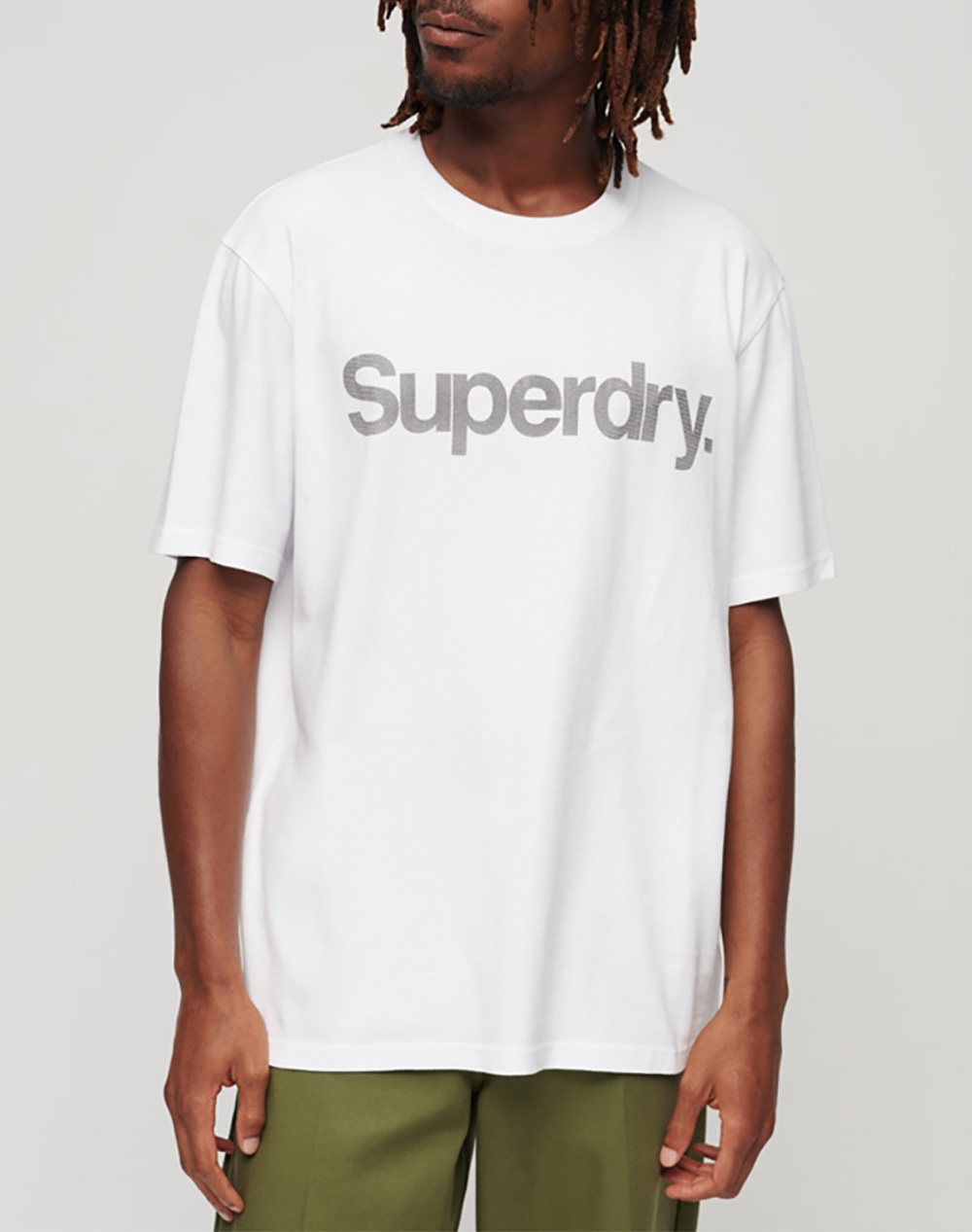 SUPERDRY D1 SDCD CORE LOGO CITY LOOSE TEE ΜΠΛΟΥΖΑ ΑΝΔΡΙΚΟ M1011928A-01C White 3820ASUPE3400324_1929