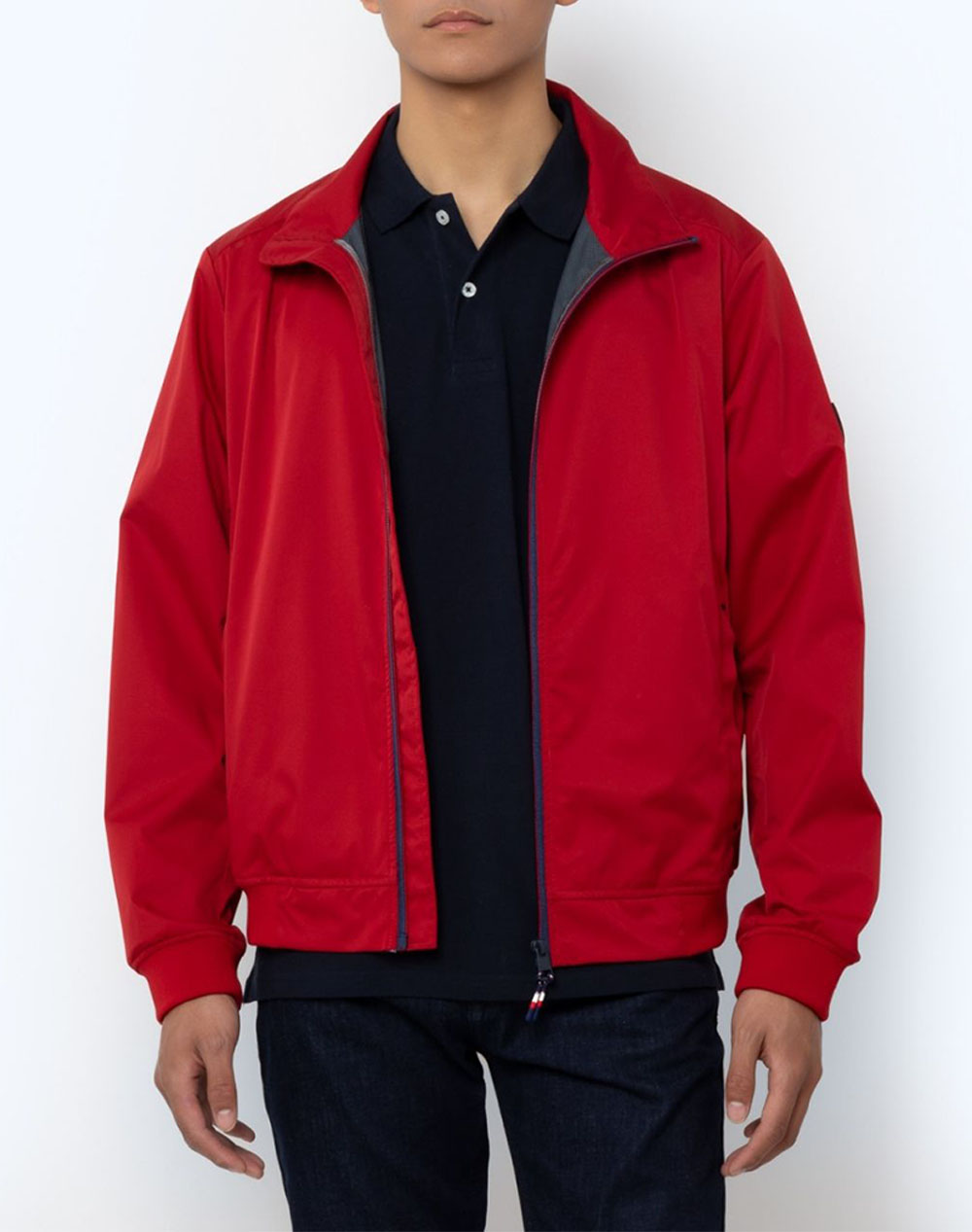 THE BOSTONIANS ΜΠΟΥΦΑΝ BOMBER REGULAR FIT 3W2405T845-Pomegranate Red