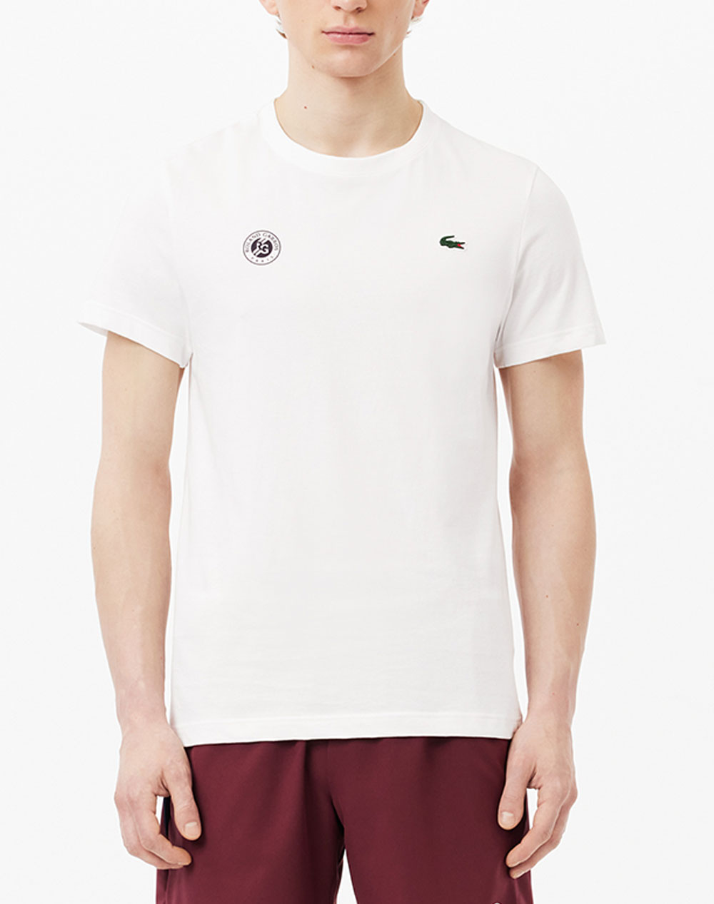 LACOSTE ΜΠΛΟΥΖΑ ΚΜ TEE-SHIRT SS 3TH8309-001 White