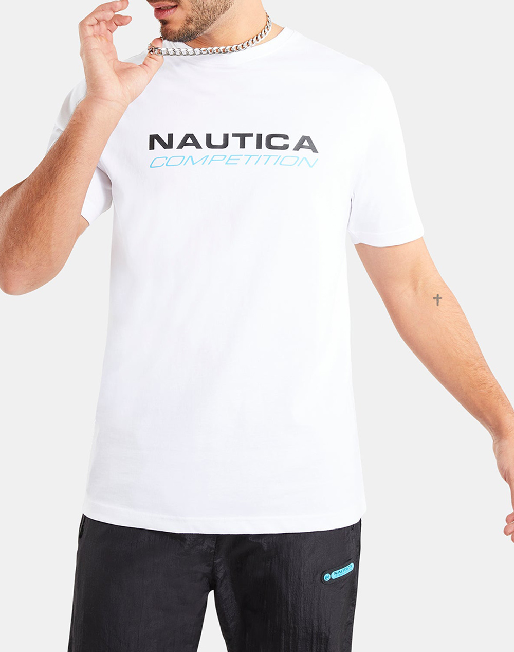 NAUTICA ΜΠΛΟΥΖΑ T-SHIRT ΚΜ Mack T-Shirt Mack T-Shirt 3NCN7M01410-908 White 3820BNAUT3400287_XR05981