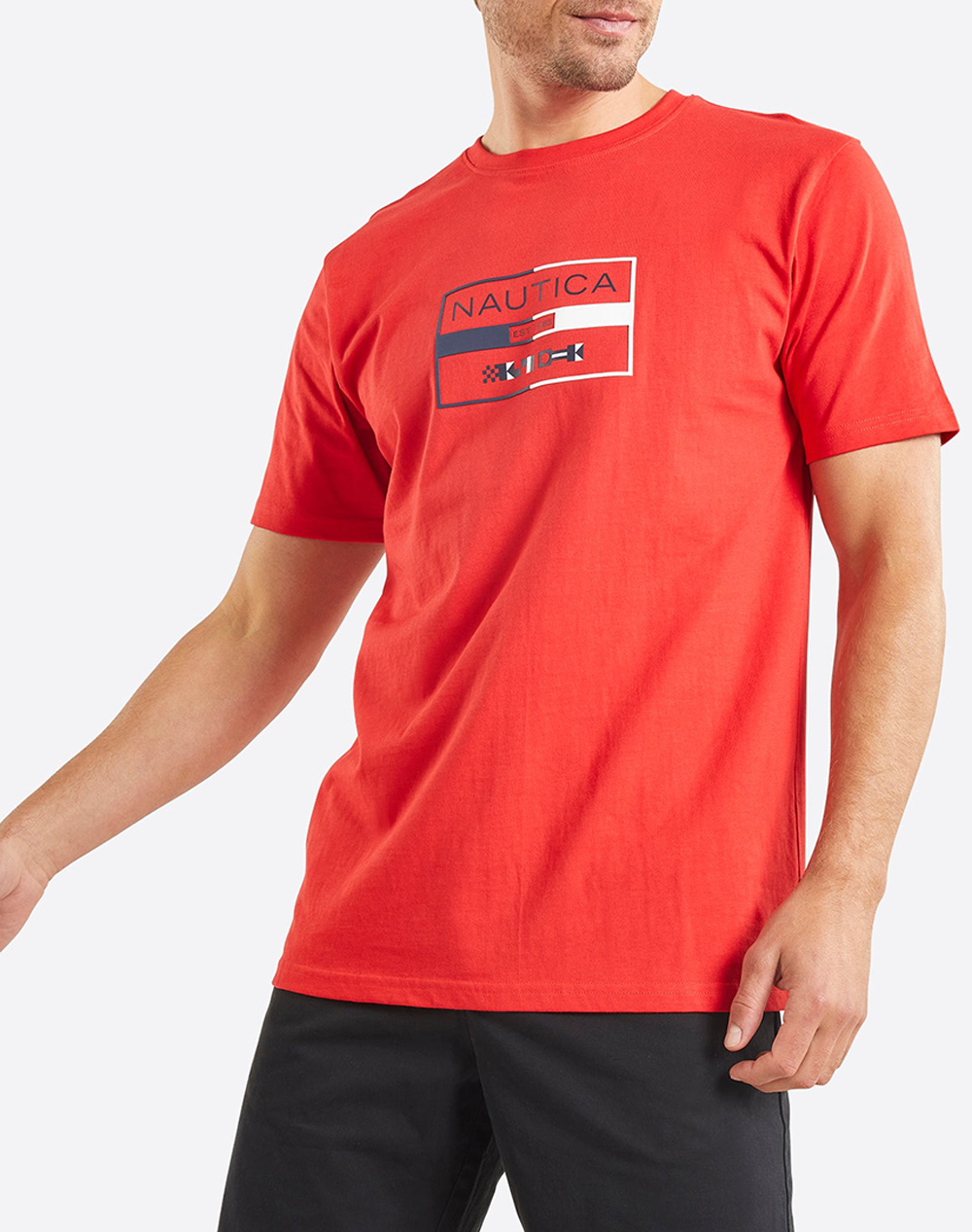 NAUTICA ΜΠΛΟΥΖΑ T-SHIRT ΚΜ Alves T-Shirt Alves T-Shirt 3NCN1M01613-835 Red