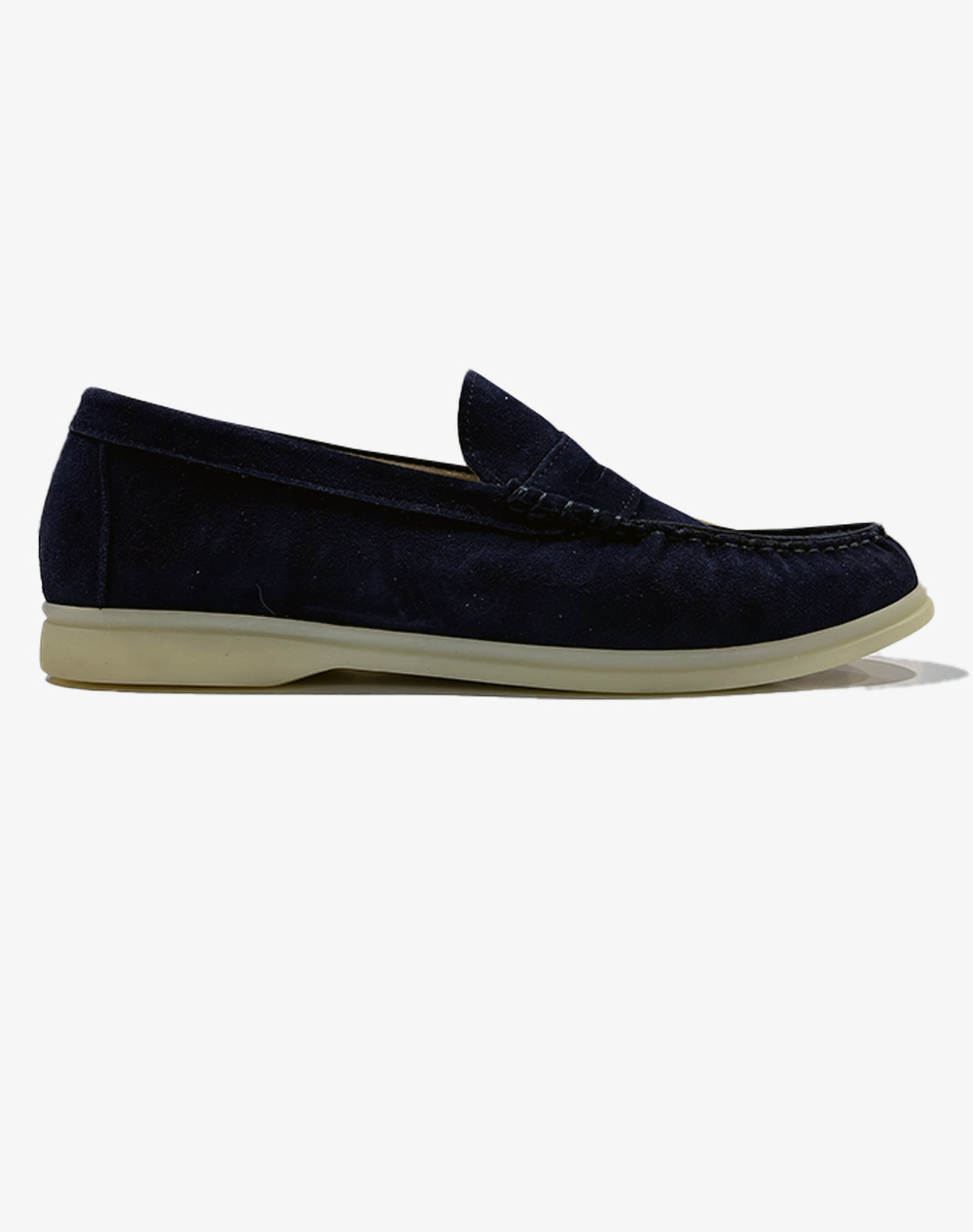 CHICAGO SHOES 124-5.0947-831-NAVY SUEDE NavyBlue