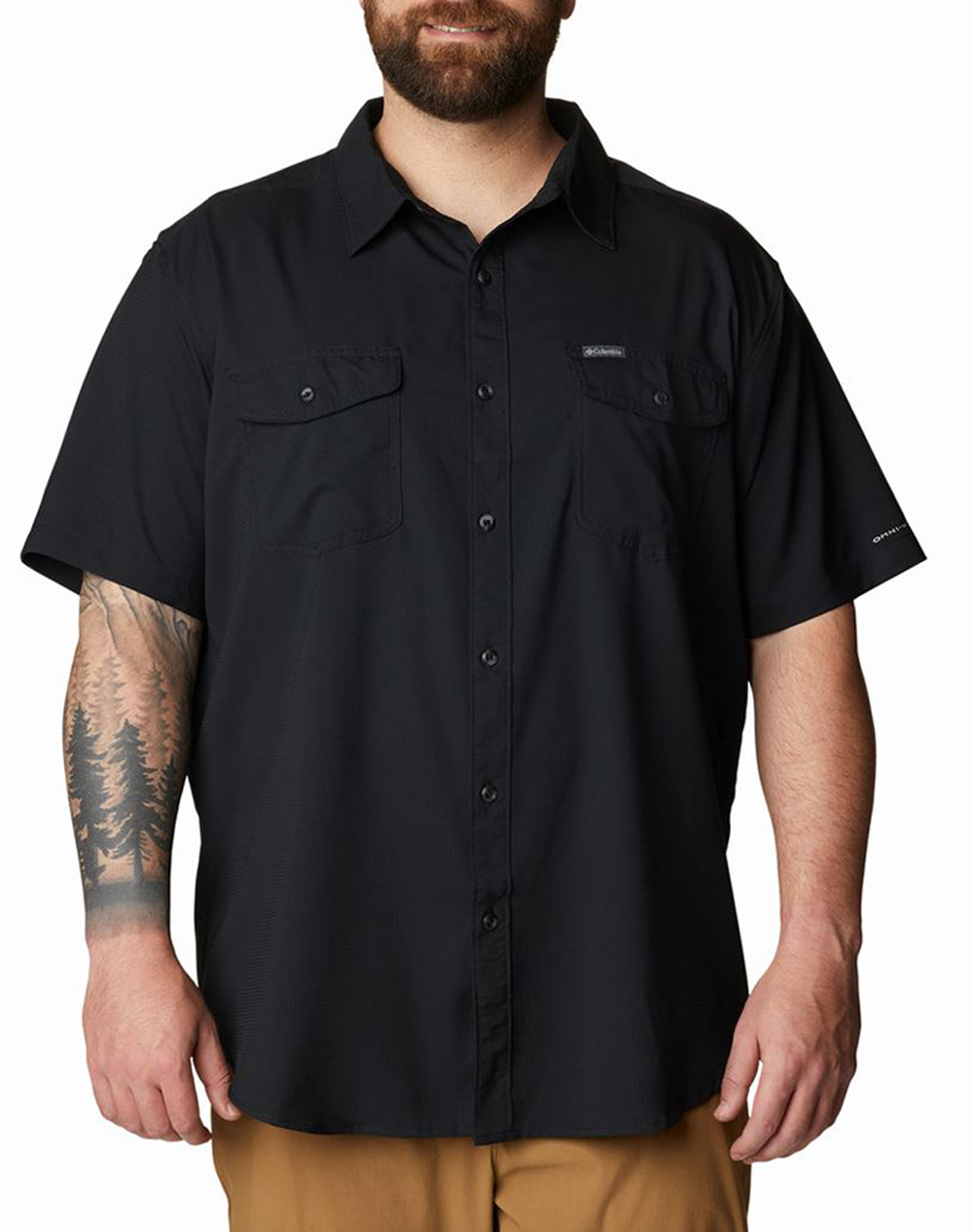 COLUMBIA Ανδρικό Πουκάμισο Utilizer™ II Solid Short Sleeve Shirt CD33-1577764-011 Black 3820PCOLU3200049_3708