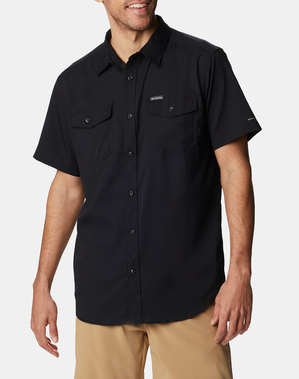 COLUMBIA Ανδρικό Πουκάμισο Utilizer™ II Solid Short Sleeve Shirt CD33-1577762-011 Black