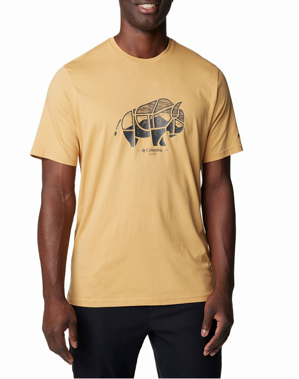 COLUMBIA Ανδρική Μπλούζα Rockaway River™ Outdoor SS T-Shirt CE33-2036401-292 Camel