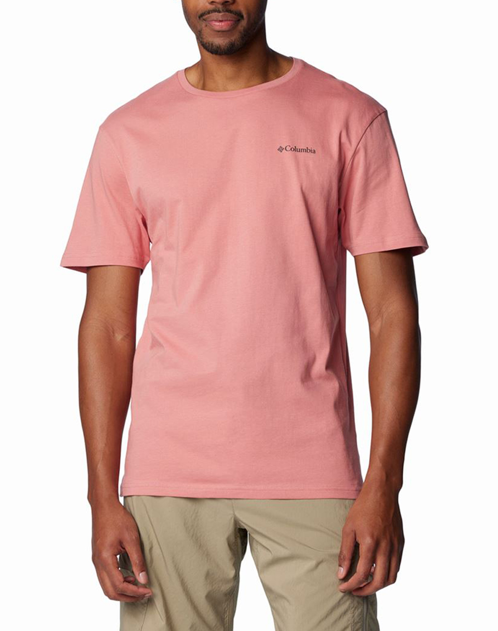 COLUMBIA Ανδρική Μπλούζα North Cascades™ Short Sleeve Tee CE33-1834041A-629 Pink