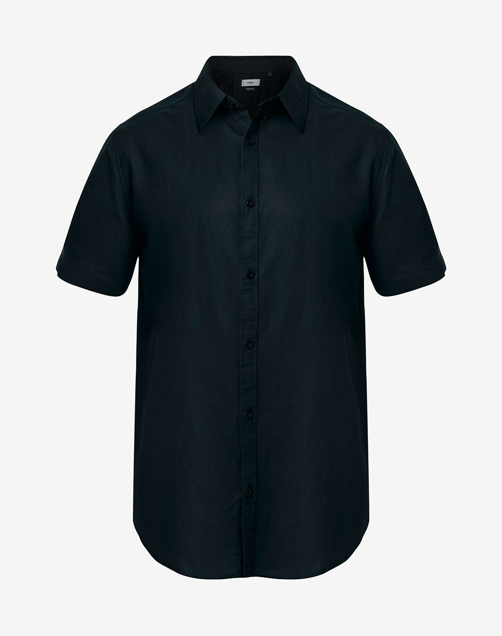 MEXX BRANDON Basic linen short sleeve shirt