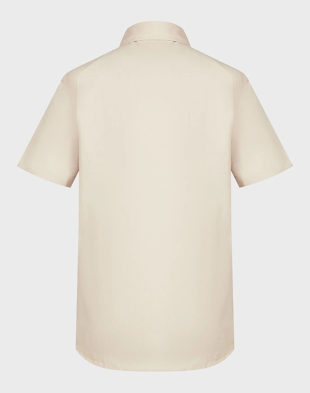 MEXX BRANDON Basic linen short sleeve shirt