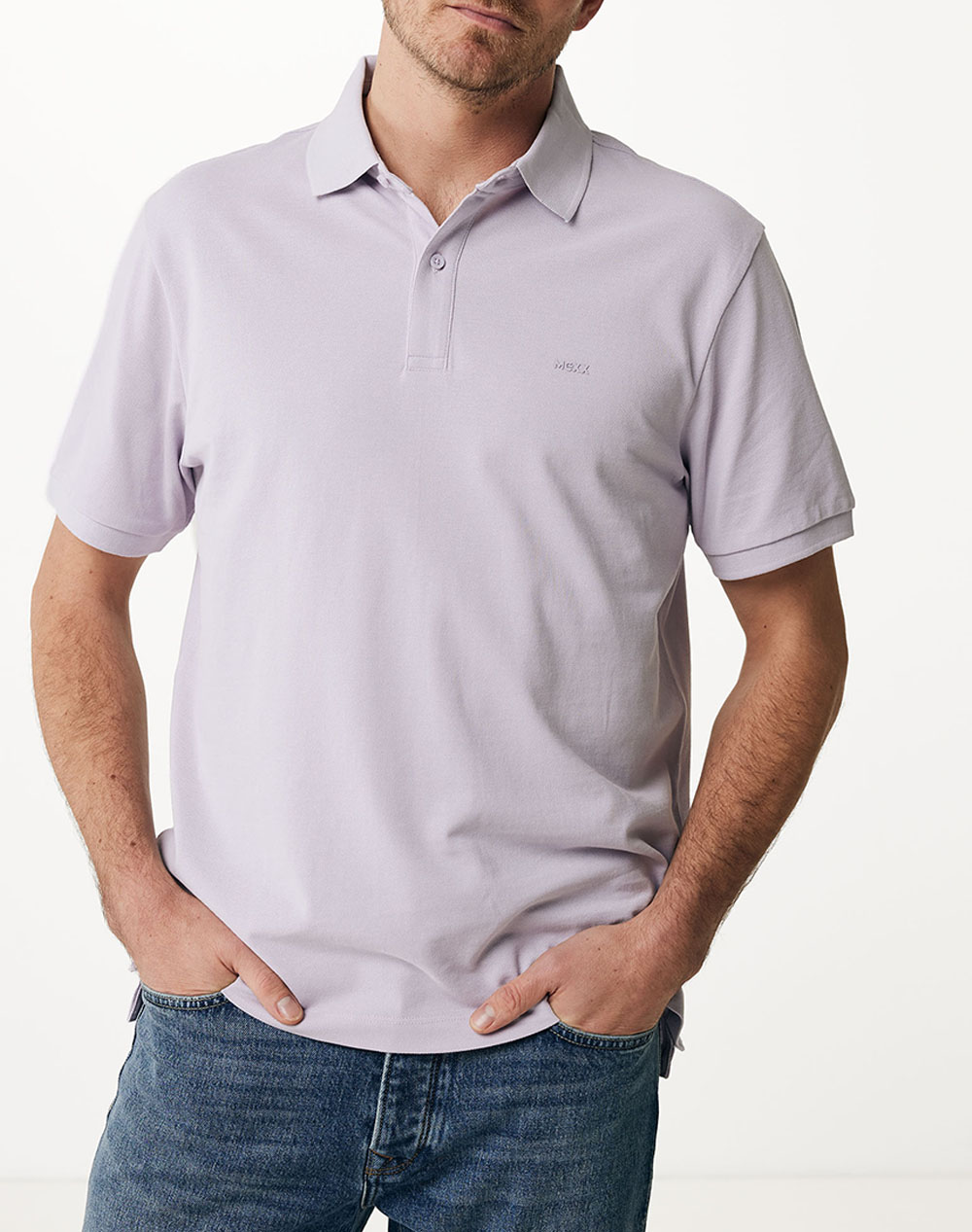 MEXX PETER Basic pique polo regular fit MF007100541M-143907 Lilac