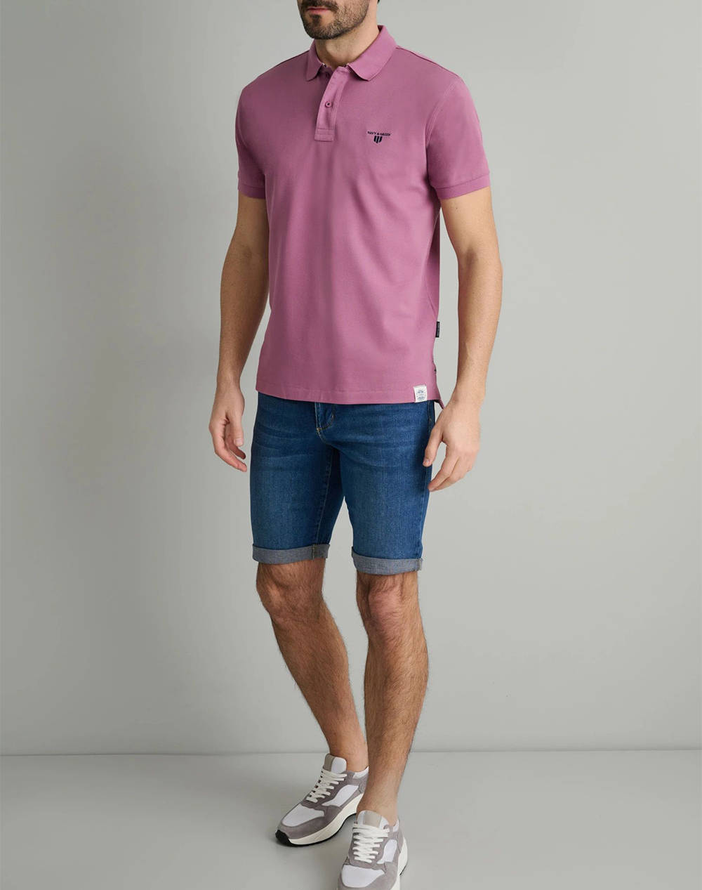 NAVY&GREEN ΒΕΡΜΟΥΔΑ 24YI.213/2V-DARK BLUE DenimBlue φωτογραφία