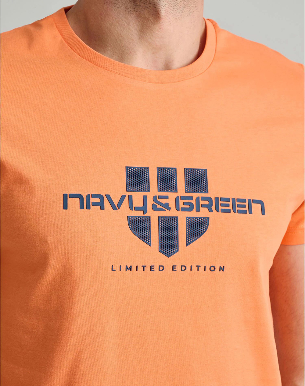 NAVY&GREEN T-SHIRTS-T-SHIRTS