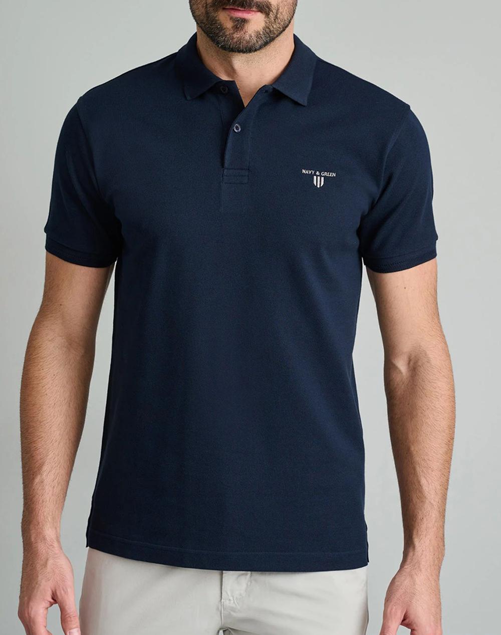 NAVY&GREEN POLO ΜΠΛΟΥΖΑΚΙ-YOUNG LINE 24EY.007/PL/YL-MARINE BLUE NavyBlue 3820PNAVY3410092_XR04822