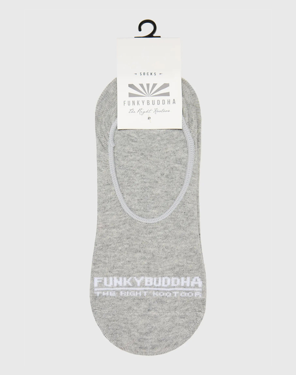 FUNKY BUDDHA Ανδρικές κάλτσες (σετ 3 τεμ.) FBM009-310-10-GREY MEL LightGray