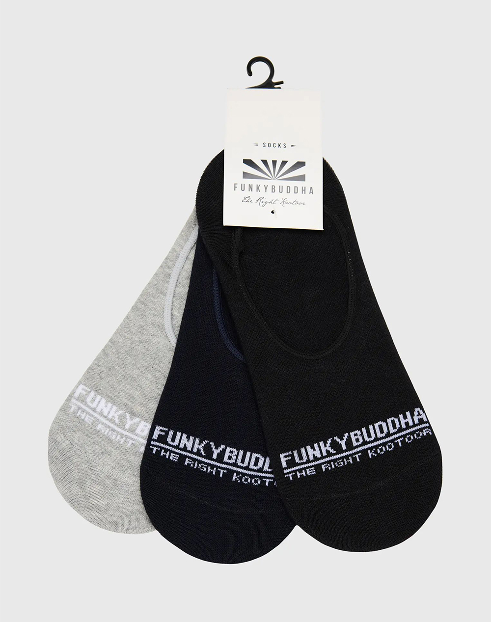 FUNKY BUDDHA Ανδρικές κάλτσες (σετ 3 τεμ.) FBM009-311-10-MULTI Multi