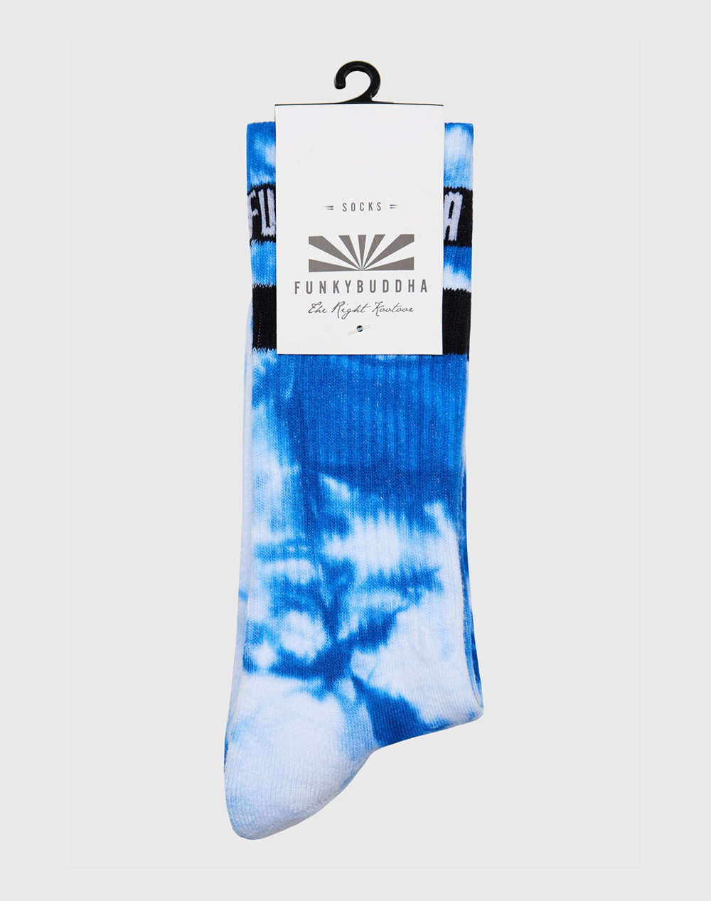 FUNKY BUDDHA Ανδρικές κάλτσες FBM009-393-10-BLUEPRINT Blue