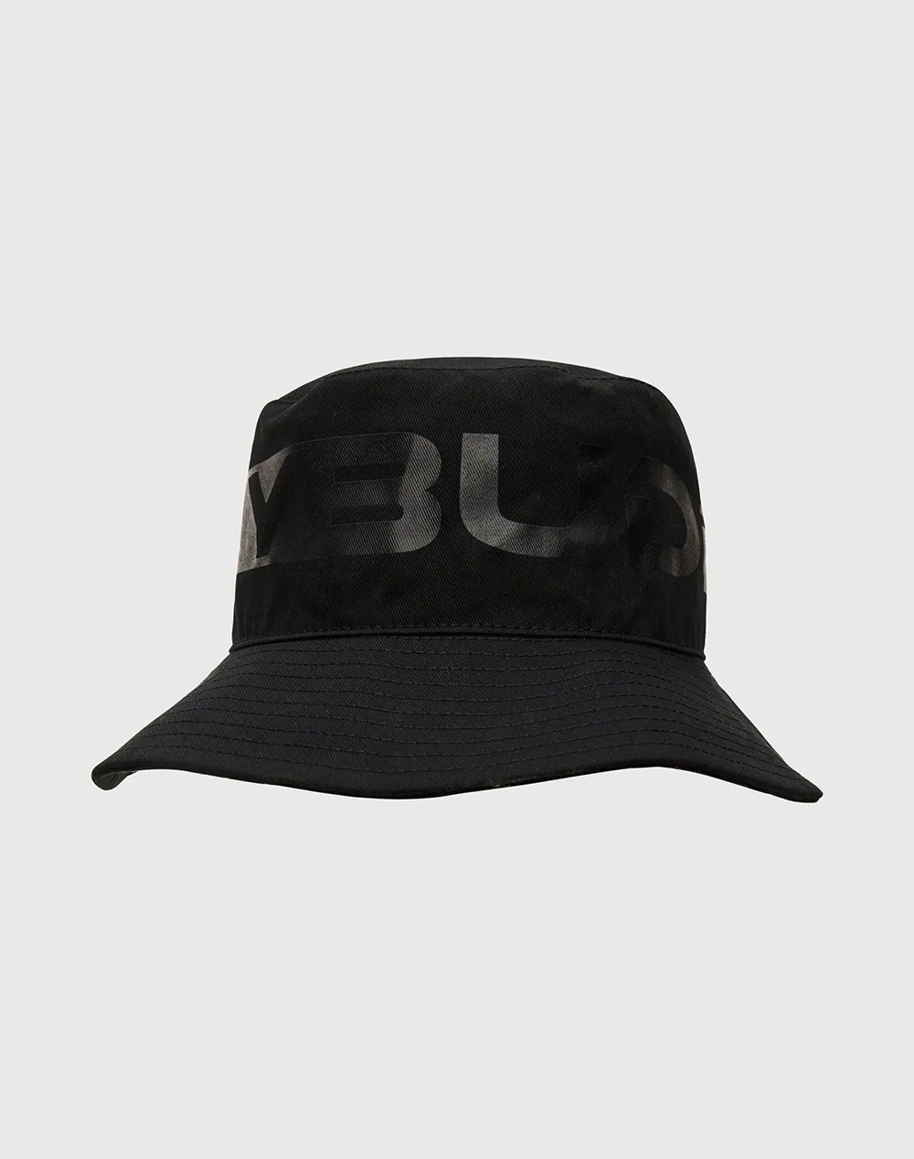 FUNKY BUDDHA Ανδρικό καπέλο με branded τύπωμα FBM009-071-10-BLACK Black