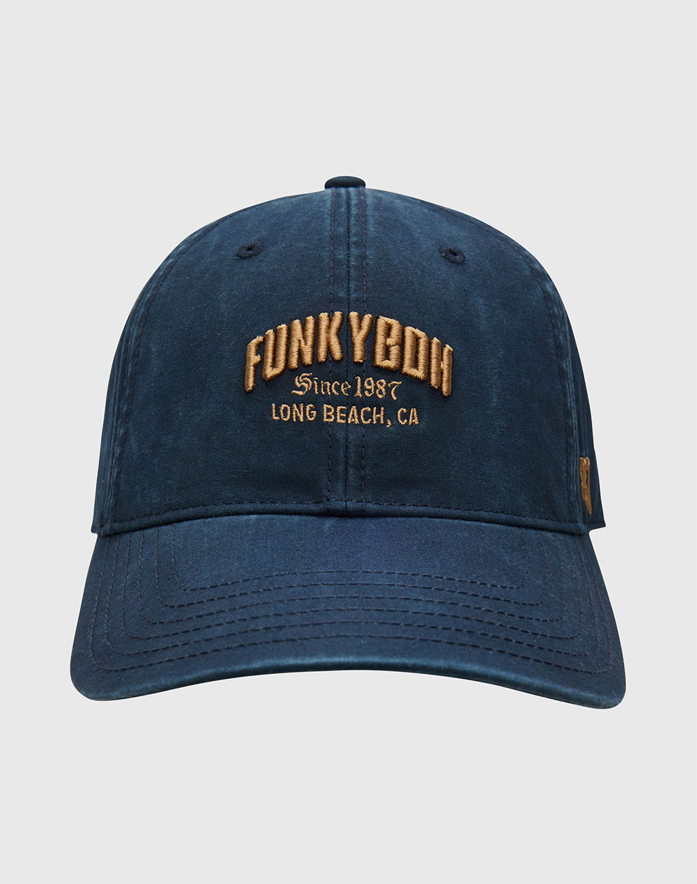 FUNKY BUDDHA Ανδρικό καπέλο με Funky Buddha κέντημα FBM009-079-10-NAVY NavyBlue 3820TFUNK5700024_XR30225