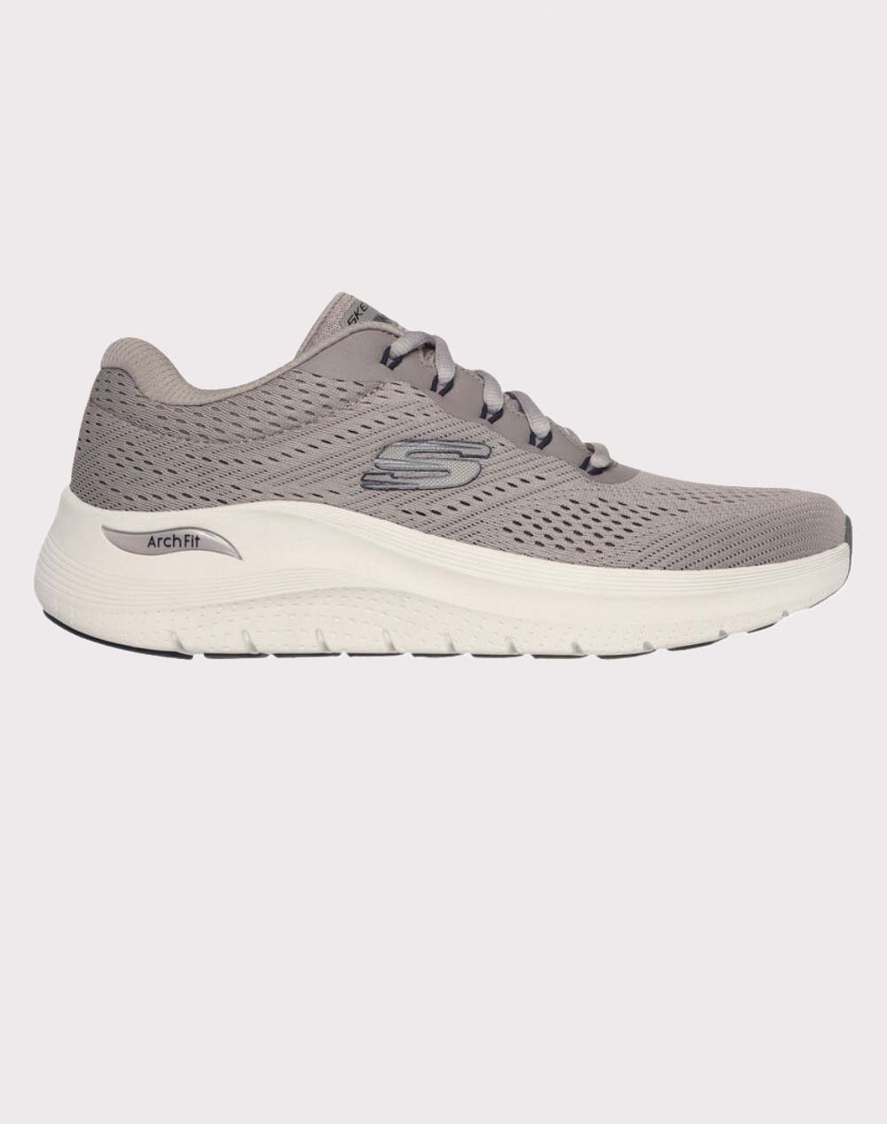 SKECHERS Arch Fit Engineered Mesh Lace Up 232700_TPE-TPE Gray