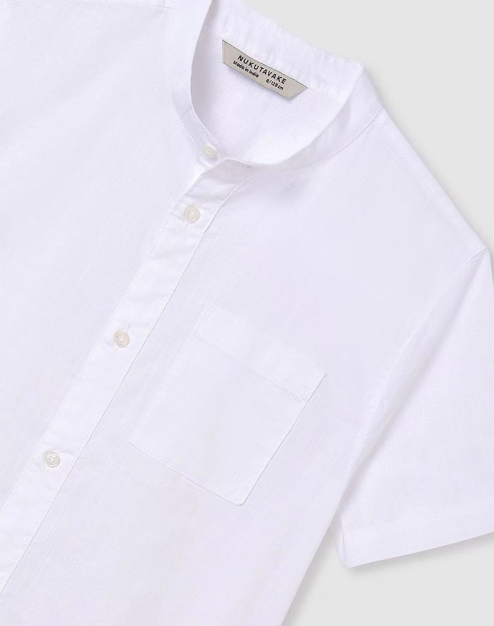 MAYORAL Shirt short/collar mao