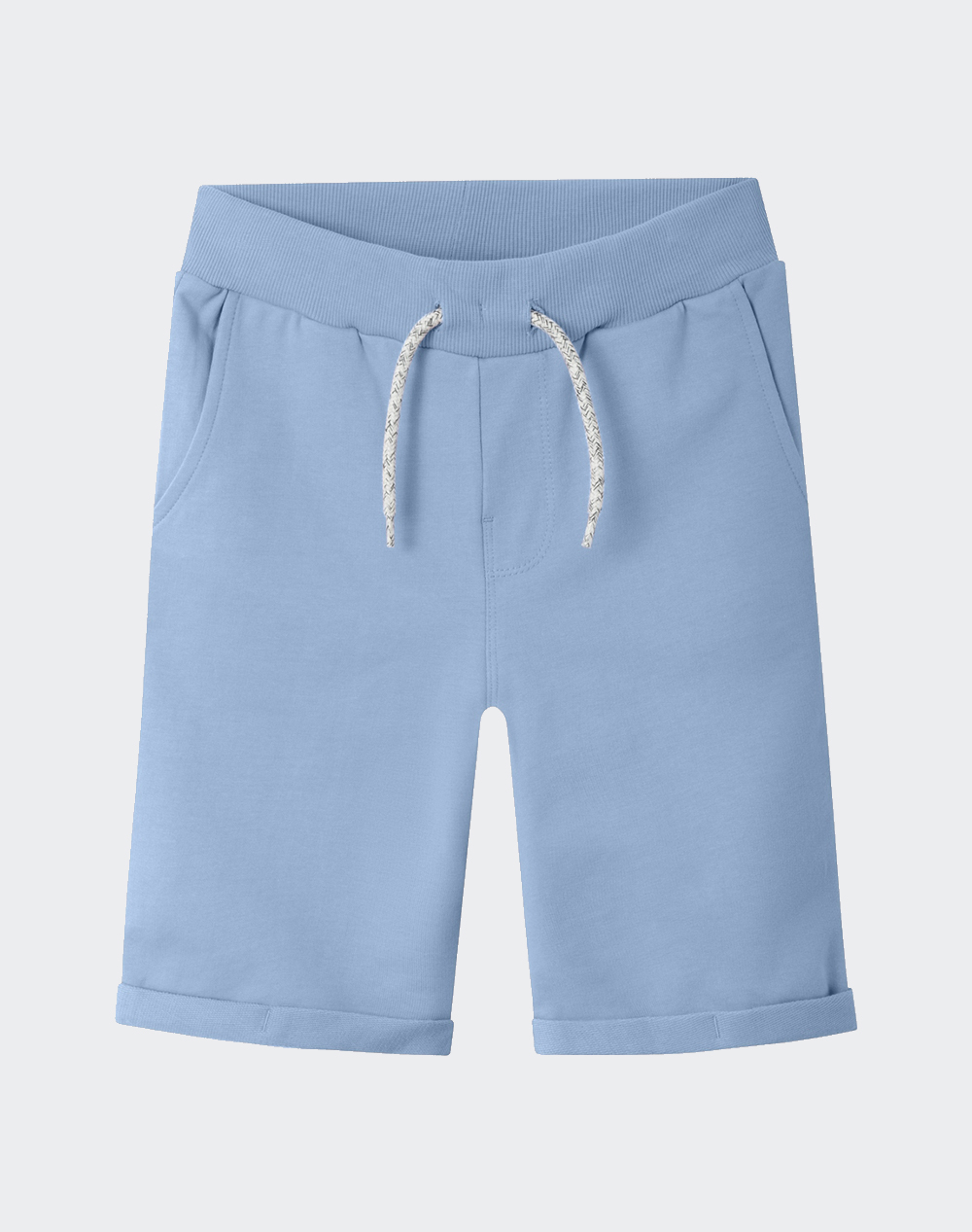 NAME IT NKMVERMO LONG SWE SHORTS UNB F NOOS 13201050-Chambray Blue LightBlue 3831ANAME2300021_XR29664