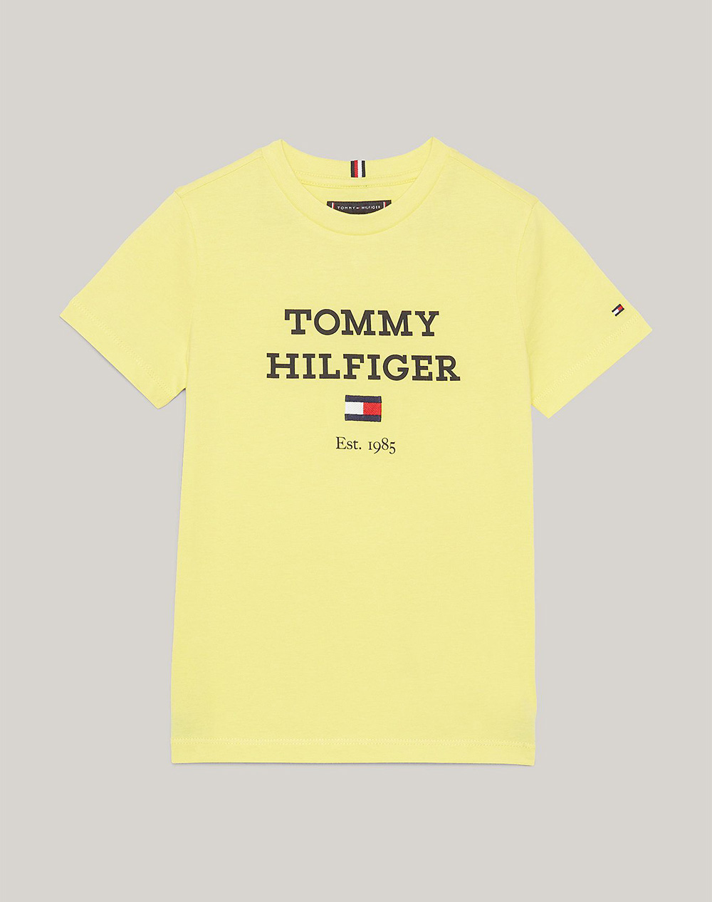 TOMMY HILFIGER TH LOGO TEE KB0KB08671-18M-6Y-ZHL Yellow 3831ATOMM3400018_XR27507