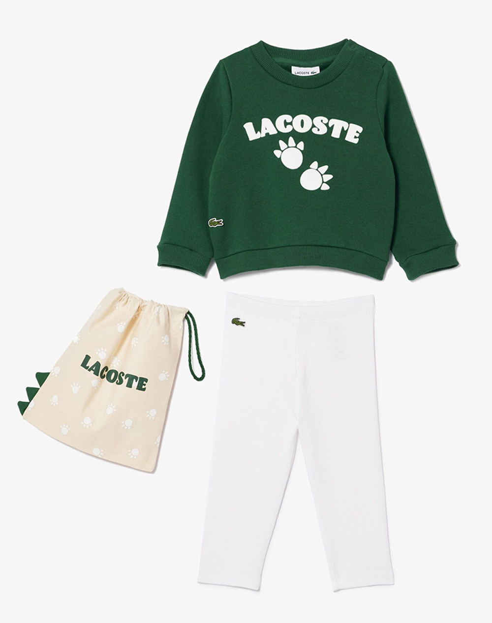 LACOSTE ΒΡΕΦΙΚΟ ΣΕΤ ΔΩΡΟΥ CHILDREN GIFT OUTFIT 34J8509-291 Green 3832BLACO4400005_XR21443