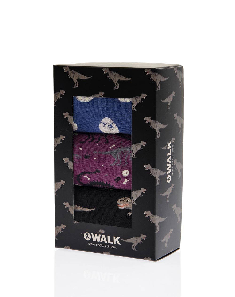 WALK UNISEX DINOS COTTON SOCKS 3-PACK BS-7-MULTI Multi φωτογραφία