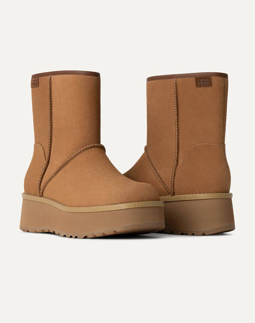 Ugg Cityfunc Mid 1158196-00Kd Tan Γυναικεία παπούτσια Μπότες Μποτακια Politikos Shop Πολιτικός