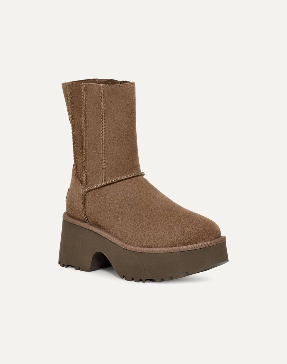 Ugg Classic Twin Seam New Heights 1158313-00K6 Moccasin Γυναικεία παπούτσια Μπότες Μποτακια Politikos Shop Πολιτικός