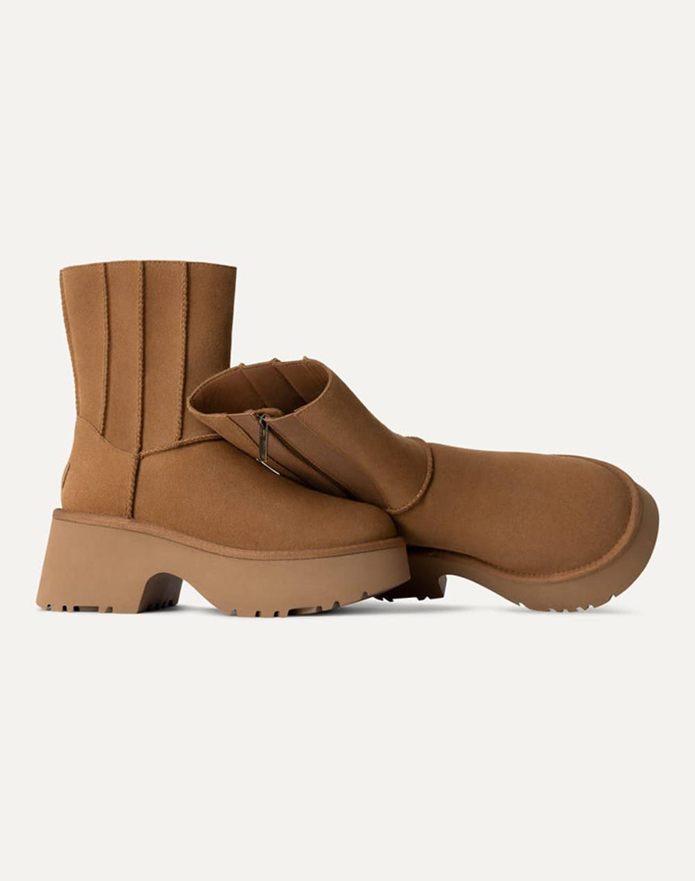 Ugg Classic Twin Seam New Heights 1158313-00Kd Tan Γυναικεία παπούτσια Μπότες Μποτακια Politikos Shop Πολιτικός