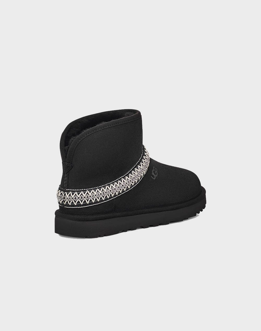 UGG 1158262 Classic Mini Crescent ΧΑΜΗΛΗ ΜΠΟΤΑ UGG 1158262-0071 Black φωτογραφία