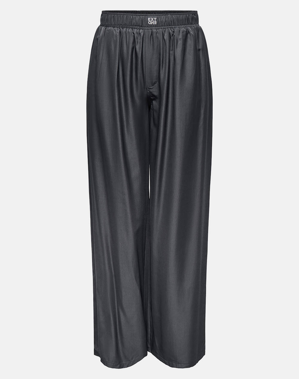 ONLY ONLY ONLAMALIE MW WIDE PANT XT PNT 15328172-MAGNET JetBlack