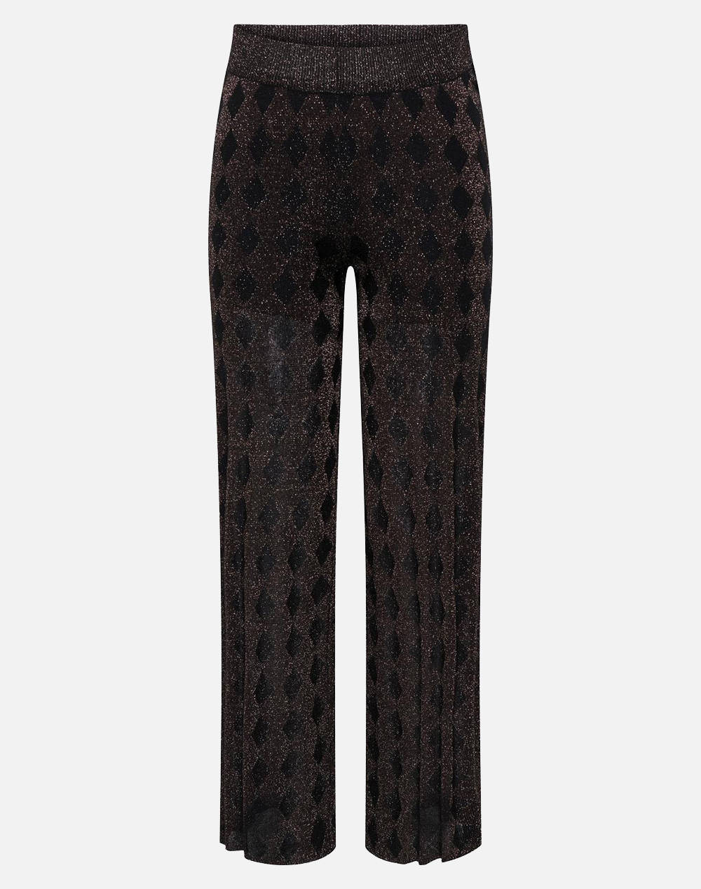 ONLY ONLMALOU GLITTER PANT KNT 15336025-Black Mixed φωτογραφία