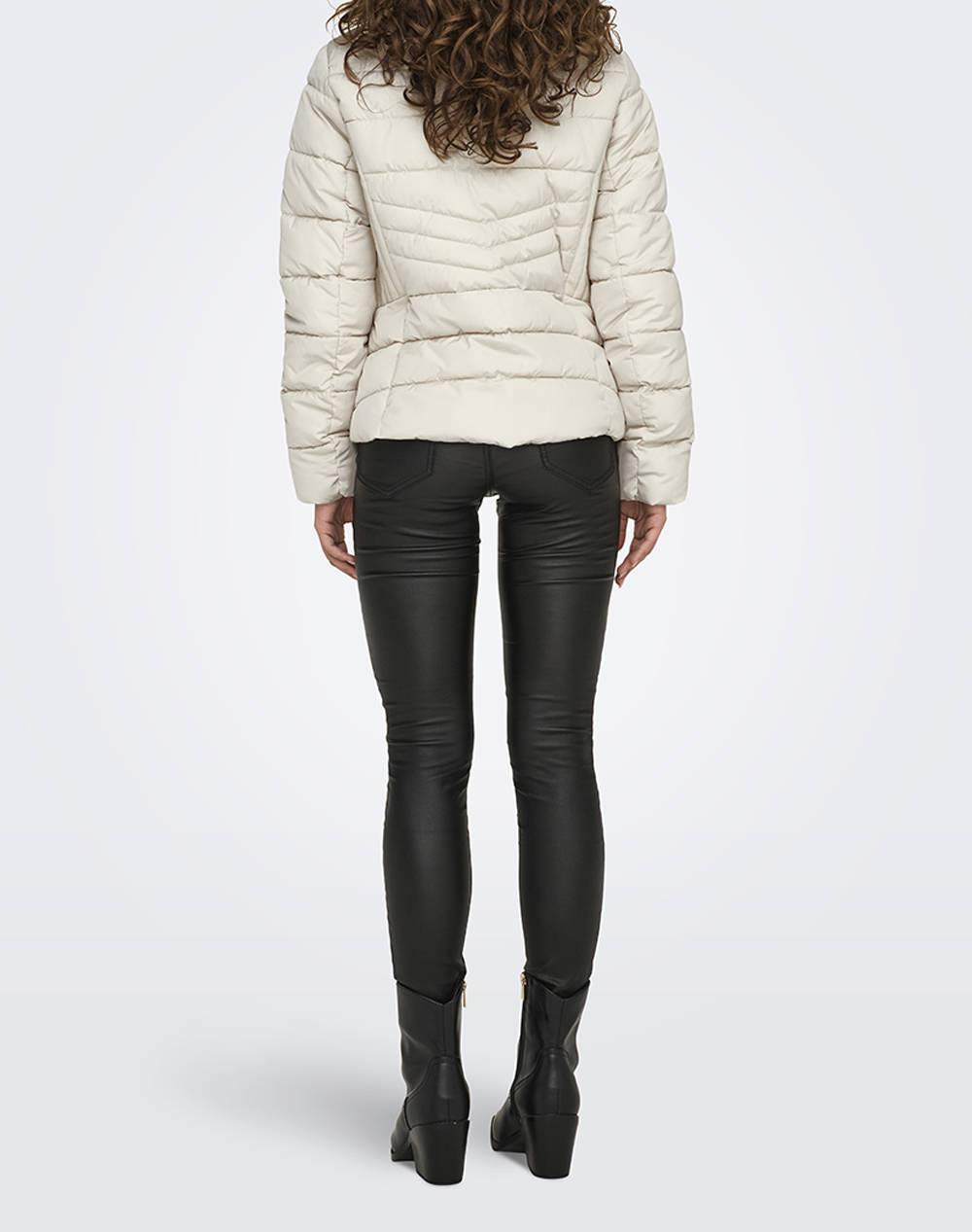 ONLY ONLHELEN SHORT PUFFER JACKET OTW 15322008-Pumice Stone Ivory φωτογραφία
