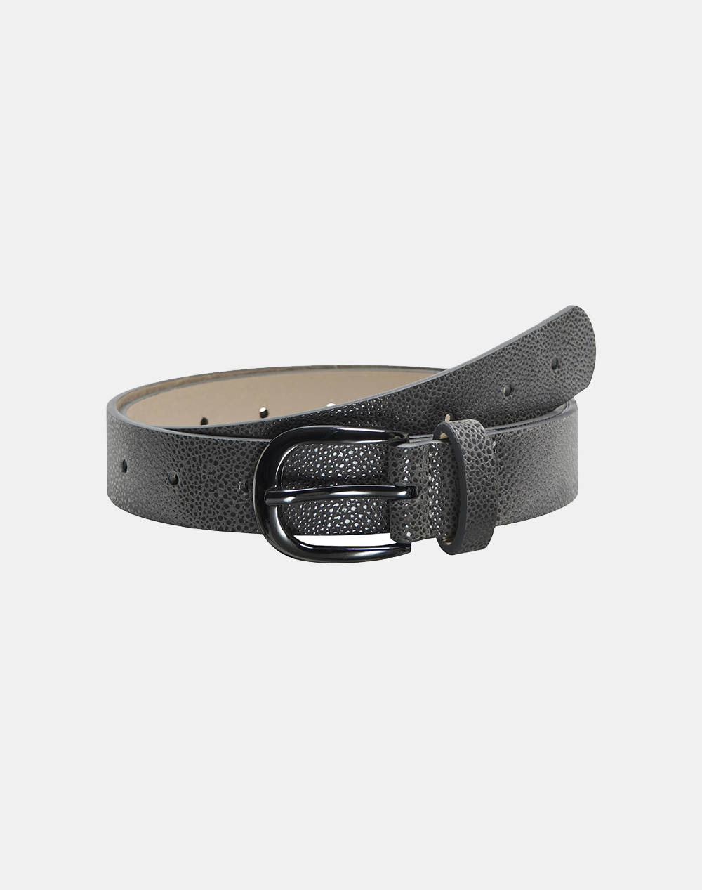 ONLY ONLY ONLAMAYA STRUCTURED PU JEANS BELT ACC 15328070-Gray Violet Mixed